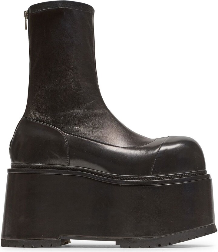 Balmain Leather Ranger Boots With Maxi Buttons - ShopStyle