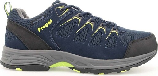 Men's Propet Cooper Hiking Shoes 7 Regular Navy/Lime