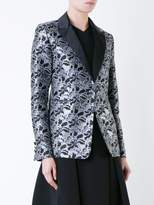 Thumbnail for your product : MSGM metallic floral jacquard dinner jacket