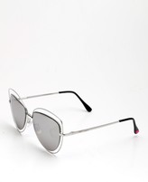 Thumbnail for your product : Betsey Johnson Women's Double Rim Cat Eye Sunglasses