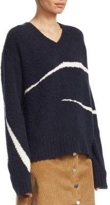 Elizabeth and James Pembra Abstract Knit Sweater