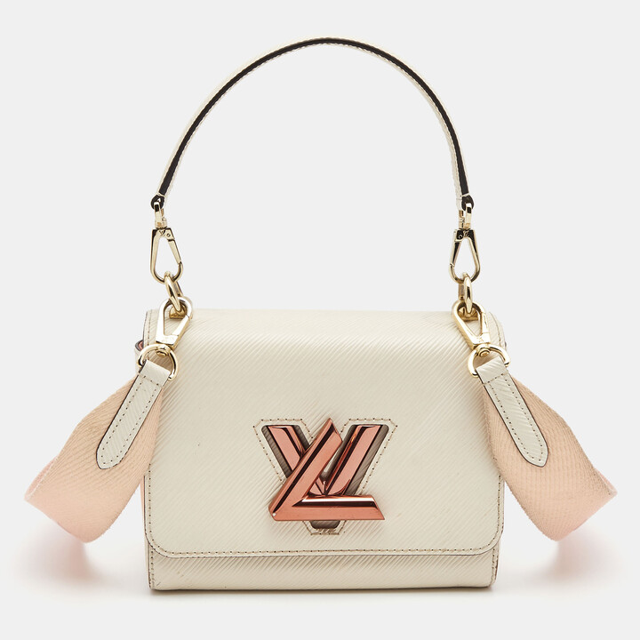 Louis Vuitton Quartz White Epi Leather Twist PM Bag - ShopStyle