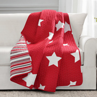 Lush Decor Star Star Cotton Throw