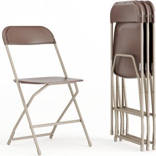 Freeport Park Armando Indoor/Outdoor Plastic Folding Event Chairs