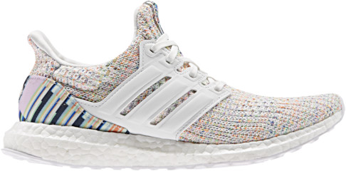 adidas ultraboost white glow green