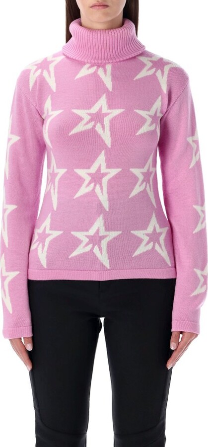 Perfect Moment Star Intarsia Turtleneck Knitwear