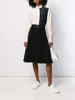 Thumbnail for your product : Jil Sander Panelled Long-Line Blouse
