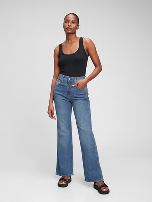 Gap High Rise Vintage Flare Jeans With WashwellTM