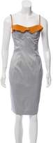 Thumbnail for your product : Just Cavalli Satin Knee-Length Dress