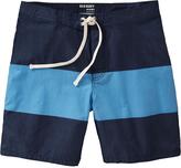 Thumbnail for your product : Old Navy Men's Colorblock Board Shorts (8")