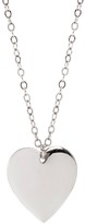 Thumbnail for your product : Mocola Heart Charm Necklace In Sterling Silver