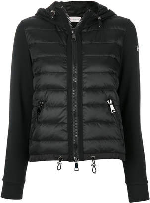 Moncler hooded padded shell jacket