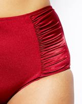 Thumbnail for your product : ASOS CURVE Highwaisted Bikini Pant Mix & Match