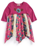 Thumbnail for your product : Mimi & Maggie 'Flowing Dots' Dress (Baby Girls)