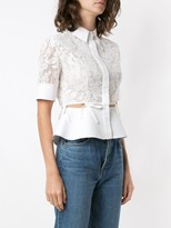 Thumbnail for your product : Martha Medeiros Sophia lace shirt