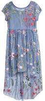 Thumbnail for your product : Bonnie Jean Big Girls Embroidered Layered-Look Dress