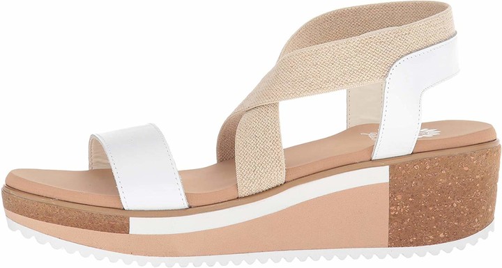 yellow box janalee wedge sandal