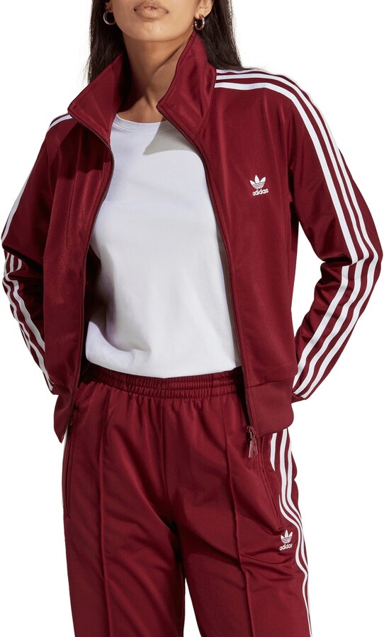 Red Adidas Track Jacket | ShopStyle