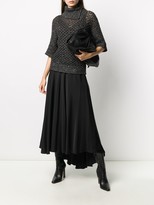 Thumbnail for your product : Peserico Asymmetric Draped Skirt