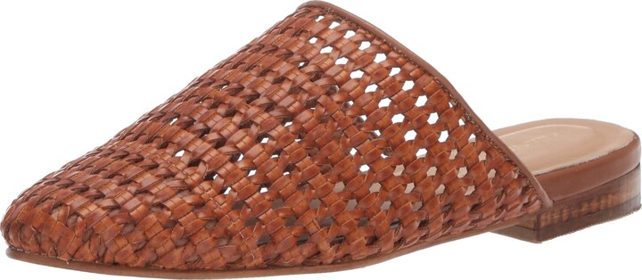 KAANAS Womens Mompox Velvet Mule Slide with Tassels Flat Shoe 