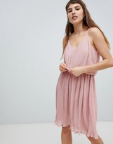 Thumbnail for your product : Pieces Pleated Slip Dress