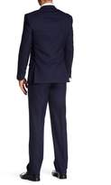 Thumbnail for your product : English Laundry Blue Plaid Two Button Notch Lapel Trim Fit Wool Suit