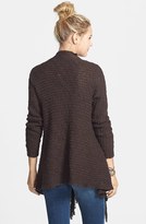 Thumbnail for your product : BP Fringe Open Cardigan (Juniors)