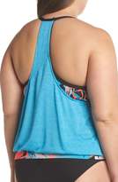 Thumbnail for your product : Nike Layered Sport Tankini Top