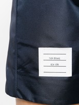 Thumbnail for your product : Thom Browne Logo-Patch Track Shorts