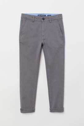 H&M Skinny Fit Chinos - Gray