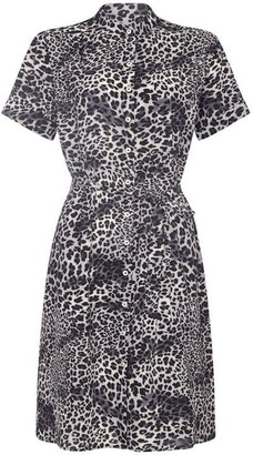 Yumi Curves Leopard Print Dress
