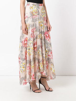Philosophy Di Lorenzo Serafini long floral patterned skirt