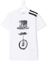 Thumbnail for your product : John Galliano TEEN logo print T-shirt