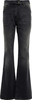 Courreges High-rise flared jeans