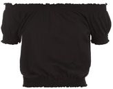 Thumbnail for your product : New Look Teens Black Short Sleeve Gypsy Top