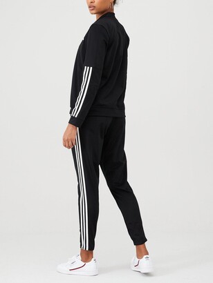 adidas Wts Back2Bas 3S Tracksuit Black - ShopStyle Trousers