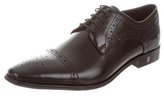 Thumbnail for your product : Versace Leather Brogue Oxfords w/ Tags
