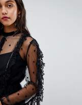 Thumbnail for your product : Stevie May Emroidered Floral Lace Mini Dress