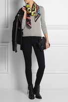 Thumbnail for your product : Karl Lagerfeld Paris Printed cotton scarf