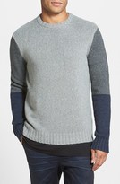 Thumbnail for your product : Life After Denim 'Coyote' Colorblock Crewneck Sweater