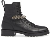 Thumbnail for your product : Jimmy Choo Cruz Crystal Embellished Biker Boot