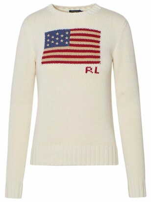 Polo Ralph Lauren Flag Intarsia Knit Jumper - ShopStyle Sweaters