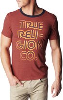 Thumbnail for your product : True Religion Co Short Sleeve Ringer Pkt T