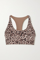 Thumbnail for your product : Beach Riot Rocky Leopard-print Stretch-jersey Bra Top