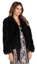 Thumbnail for your product : Anna Sui Kalgan Lamb Fur Jacket