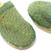 Thumbnail for your product : By Walid Patchwork Studded 50mm Clogs