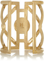 Thumbnail for your product : Pamela Love Pathway gold-tone moonstone cuff