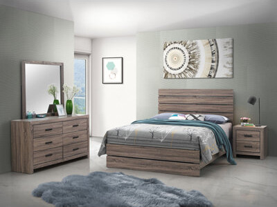 Wade Logan Axat Standard 4 Piece Bedroom Set
