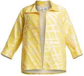 Thumbnail for your product : Caroline Rose, Plus Size Citrus Jacquard A-Line Jacket
