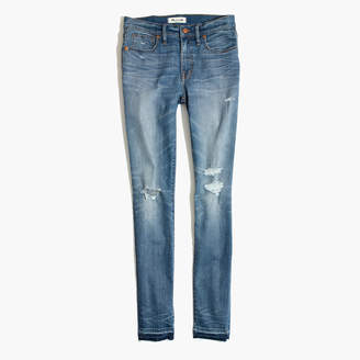 Madewell 9" High-Rise Skinny Jeans in Winifred Wash: Drop-Hem Edition